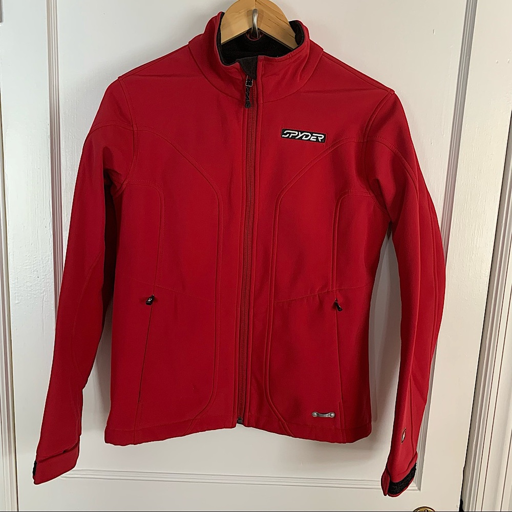 Spyder red jacket - size 10